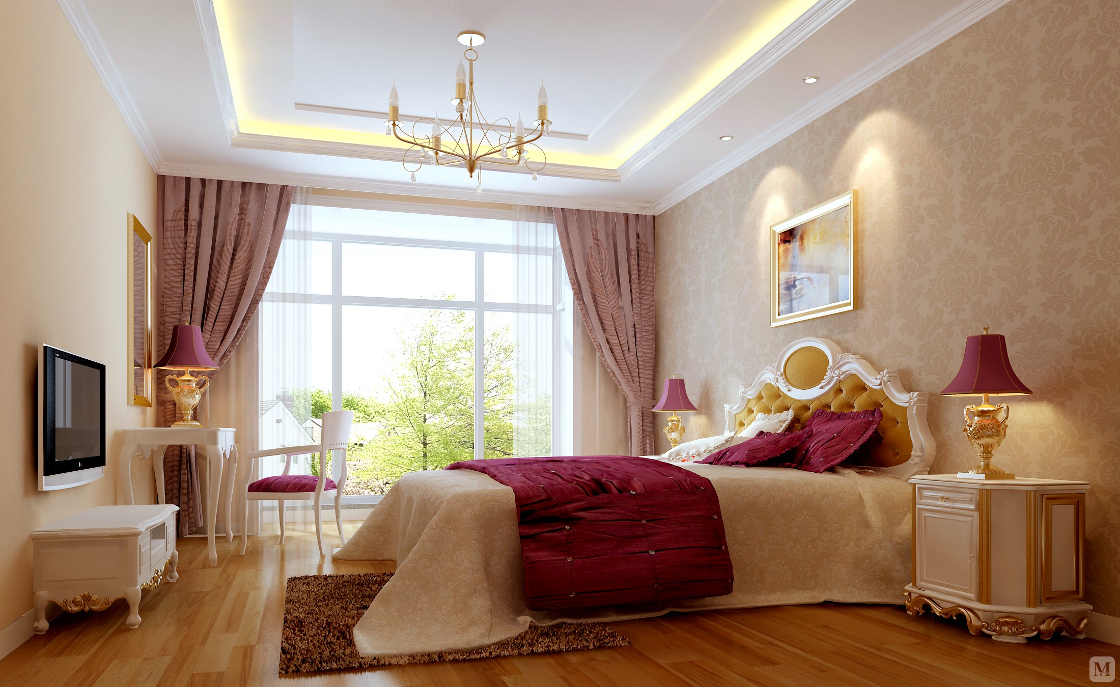 欧式古典风格欧式古典风格在空间上追求连续性，追求形体的变化和层次感。室内外色彩鲜艳，光影变化丰富。 室内多用带有图案的壁纸、地毯、窗帘、床罩、及帐幔以及古典式装饰画或物件；为体现华丽的风格，家具、门、窗多漆成白色，家具、画框的线条部位饰以金线、金边。古典风格是一种追求华丽、高雅的欧洲古典主义,典雅中透着高贵，深沉里显露豪华，具有很强的文化感受和历史内涵。