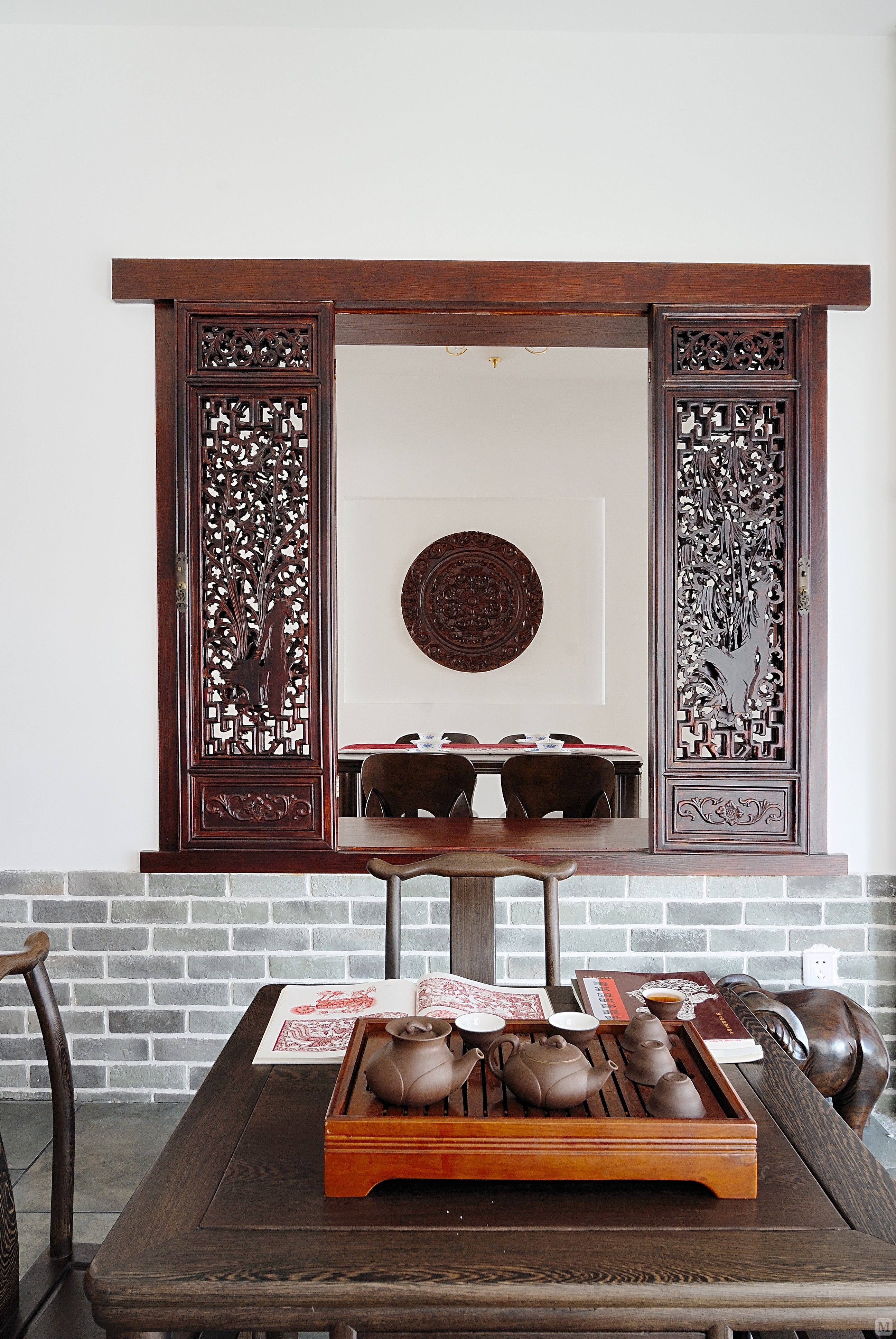 1万180㎡中式三房装修中国文化特色的家装-红星美凯龙家装效果图