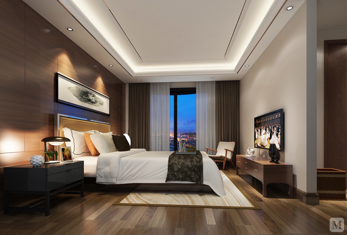 8万148㎡简约三房装修简约风-时尚的节奏韵律