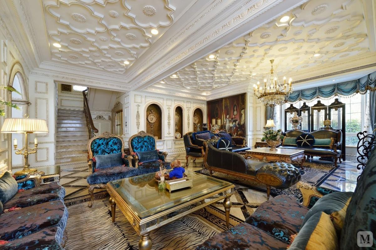 9万396㎡简欧复式装修欧式古典,精美奢华