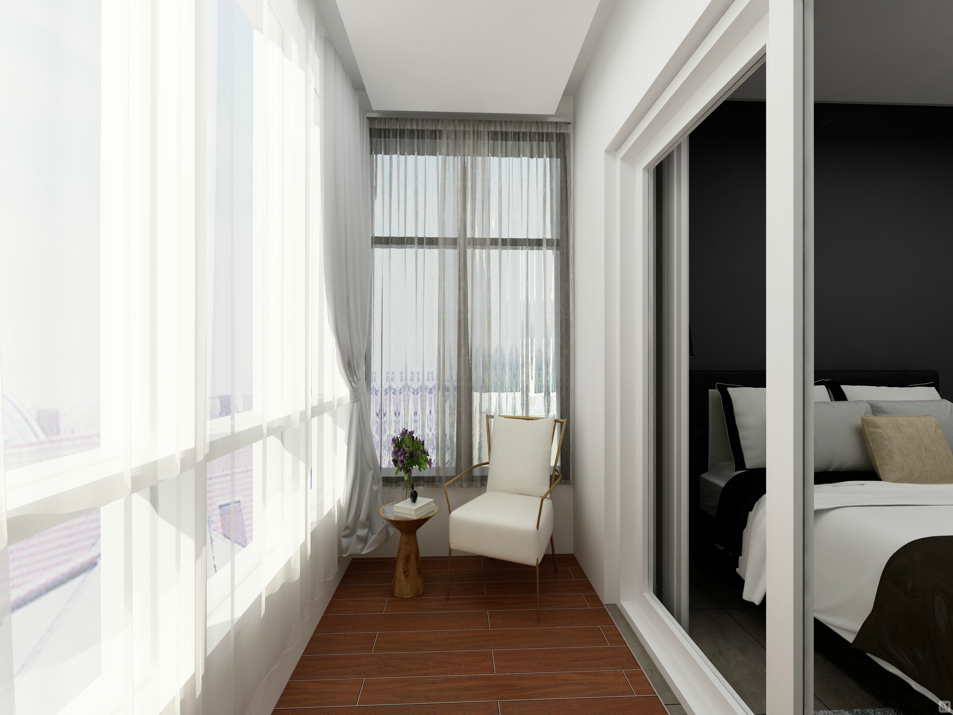 0万138㎡简约三房装修水韵天成现代简约风格-红星美凯龙家装效果图