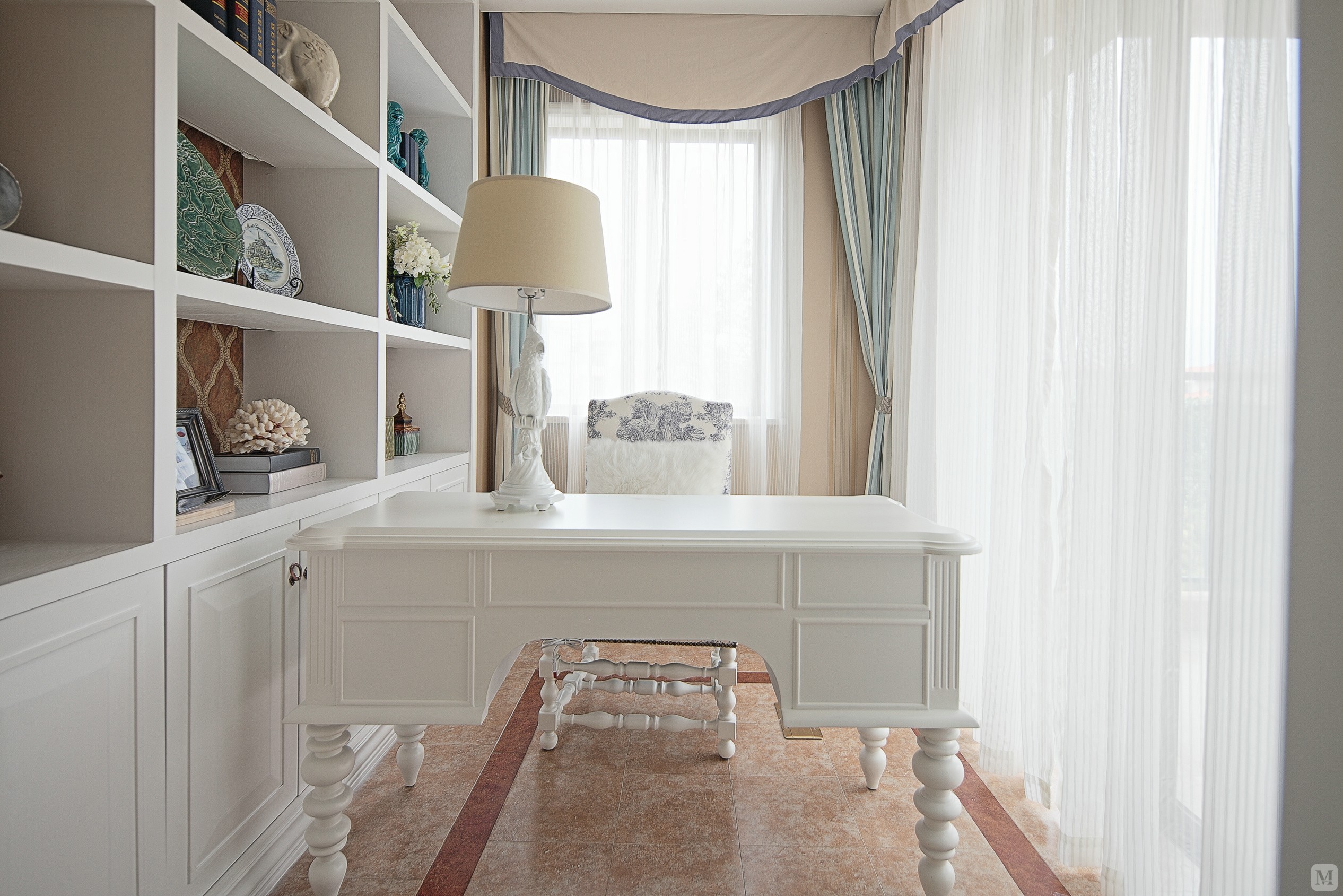 2万171㎡地中海四房装修浅色系唯美地中海风情