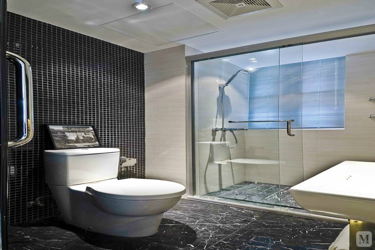 简欧卫生间储物柜装修效果图