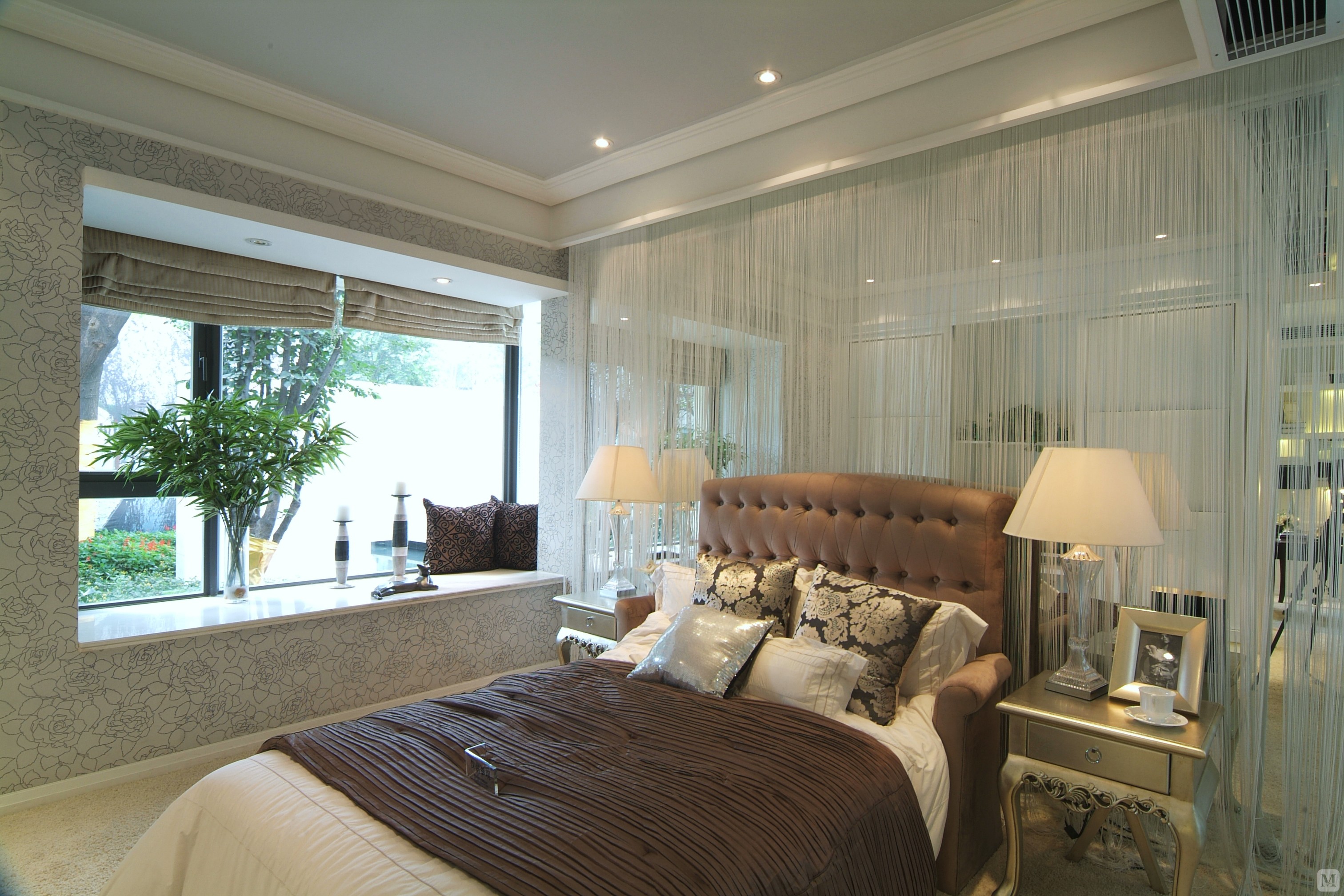 8万109㎡简约二房装修遐想空间 白色的美好