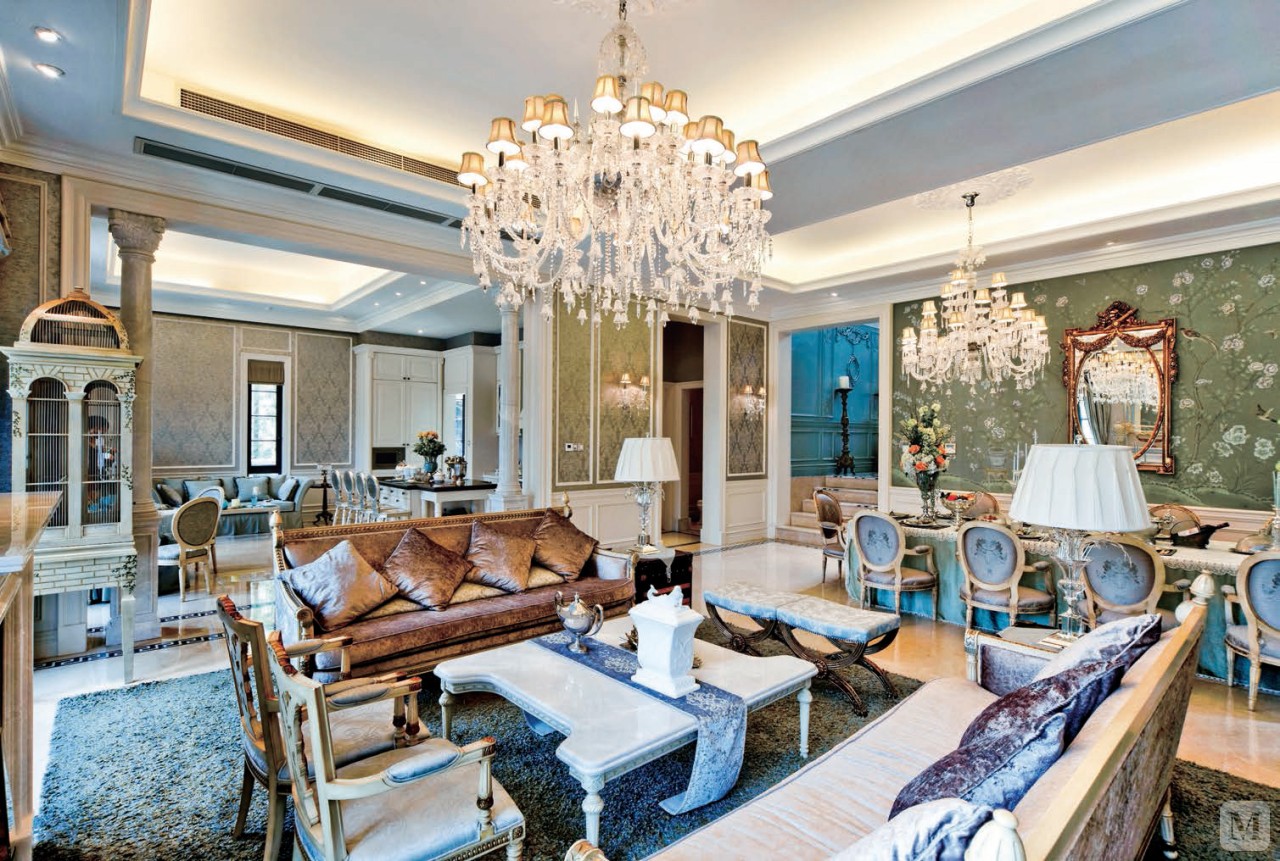 别墅装修设计是身份和财富的一种提现,别墅给人高档,豪华,舒适的感觉.