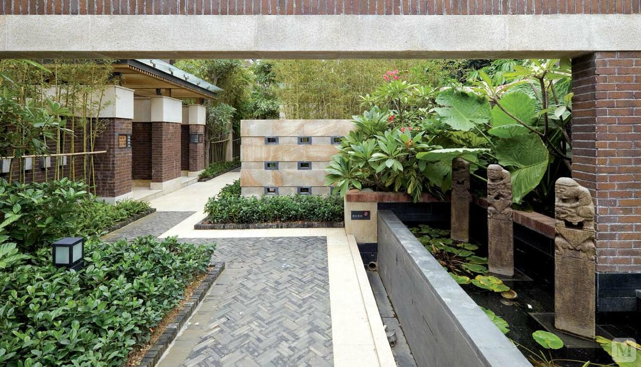 中式庭院灯具装修效果图