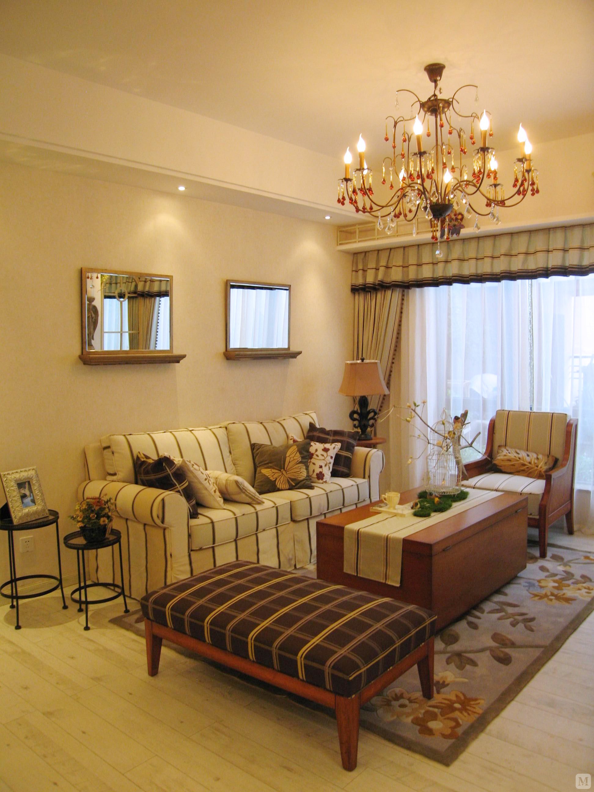 1万94㎡简约二房装修春季--大地复苏