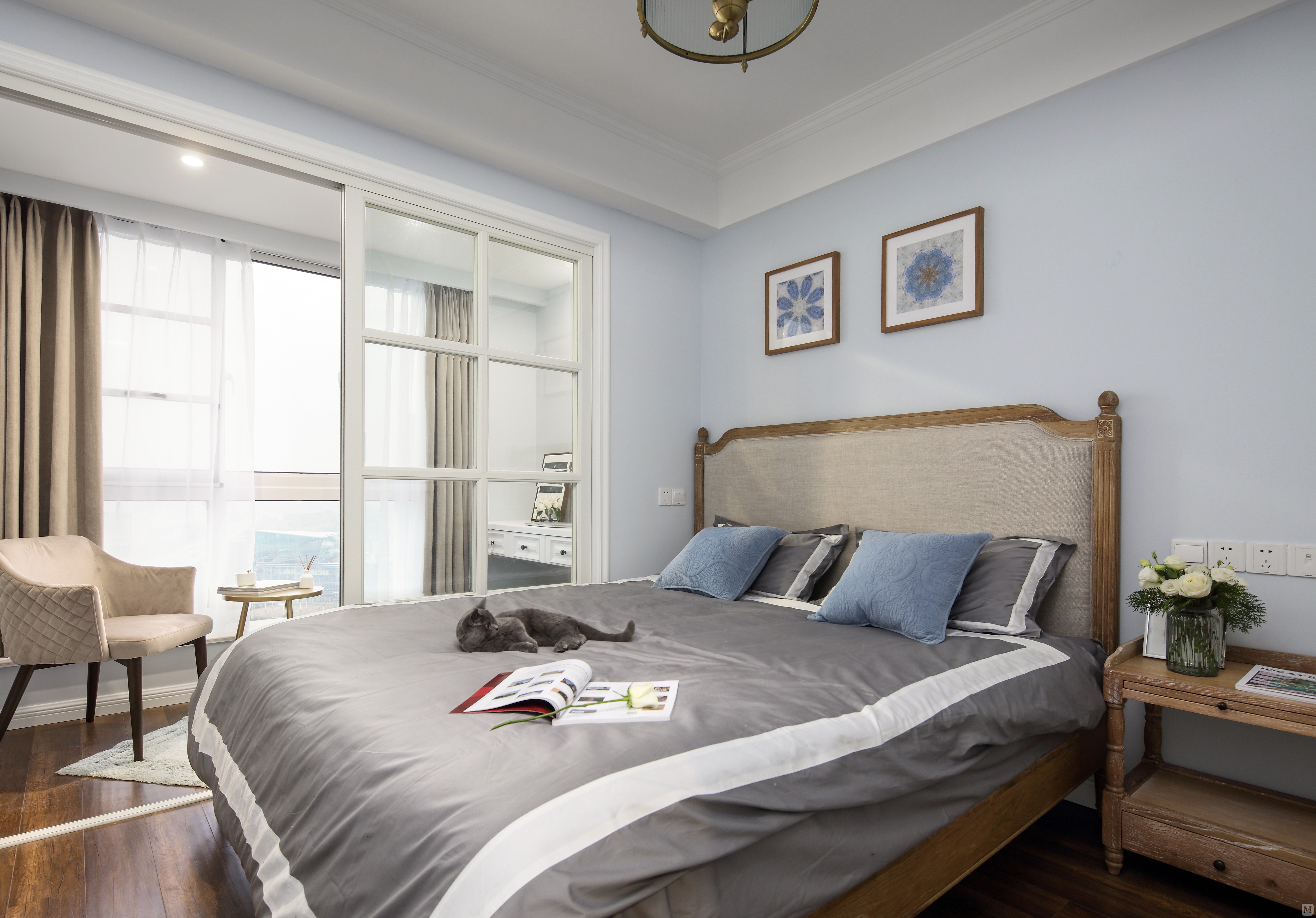 14.5万80㎡简约二房装修望湖湾-红星美凯龙家装效果图