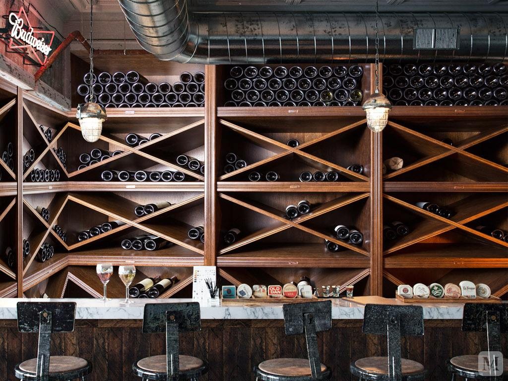 酒吧吧台效果图 2018潮流时尚酒吧装修