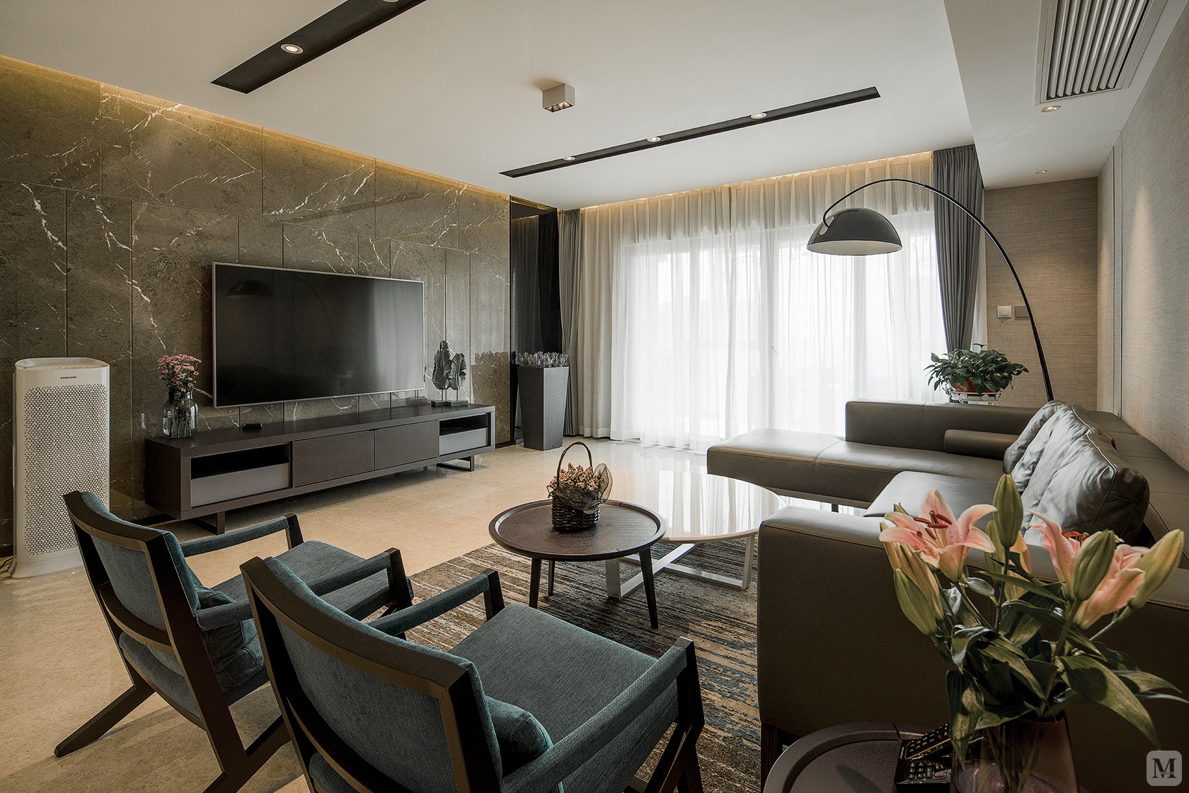 简约客厅沙发装修效果图