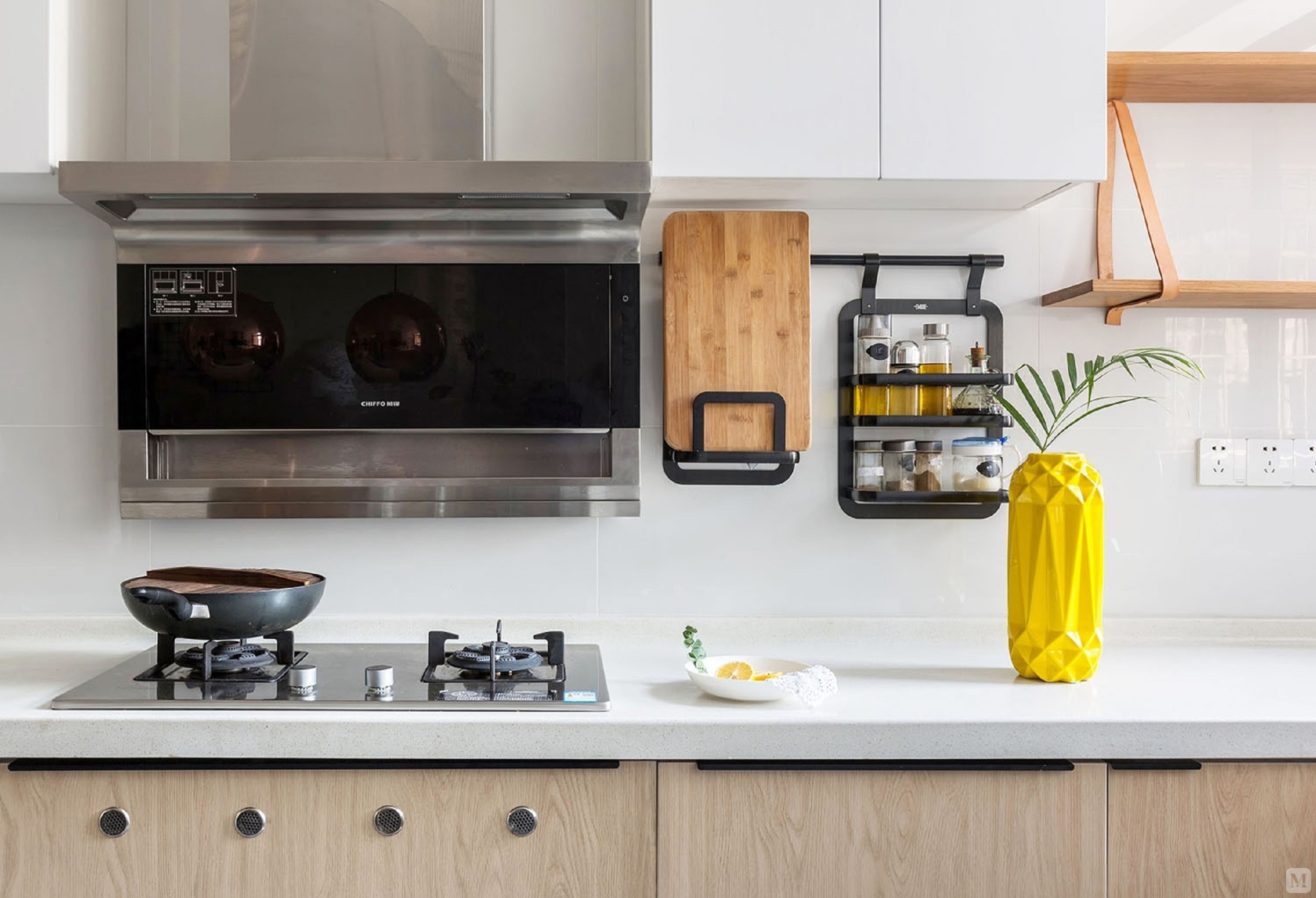 简欧厨房组合柜装修效果图