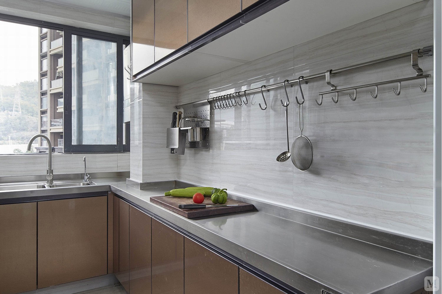 简约厨房橱柜装修效果图