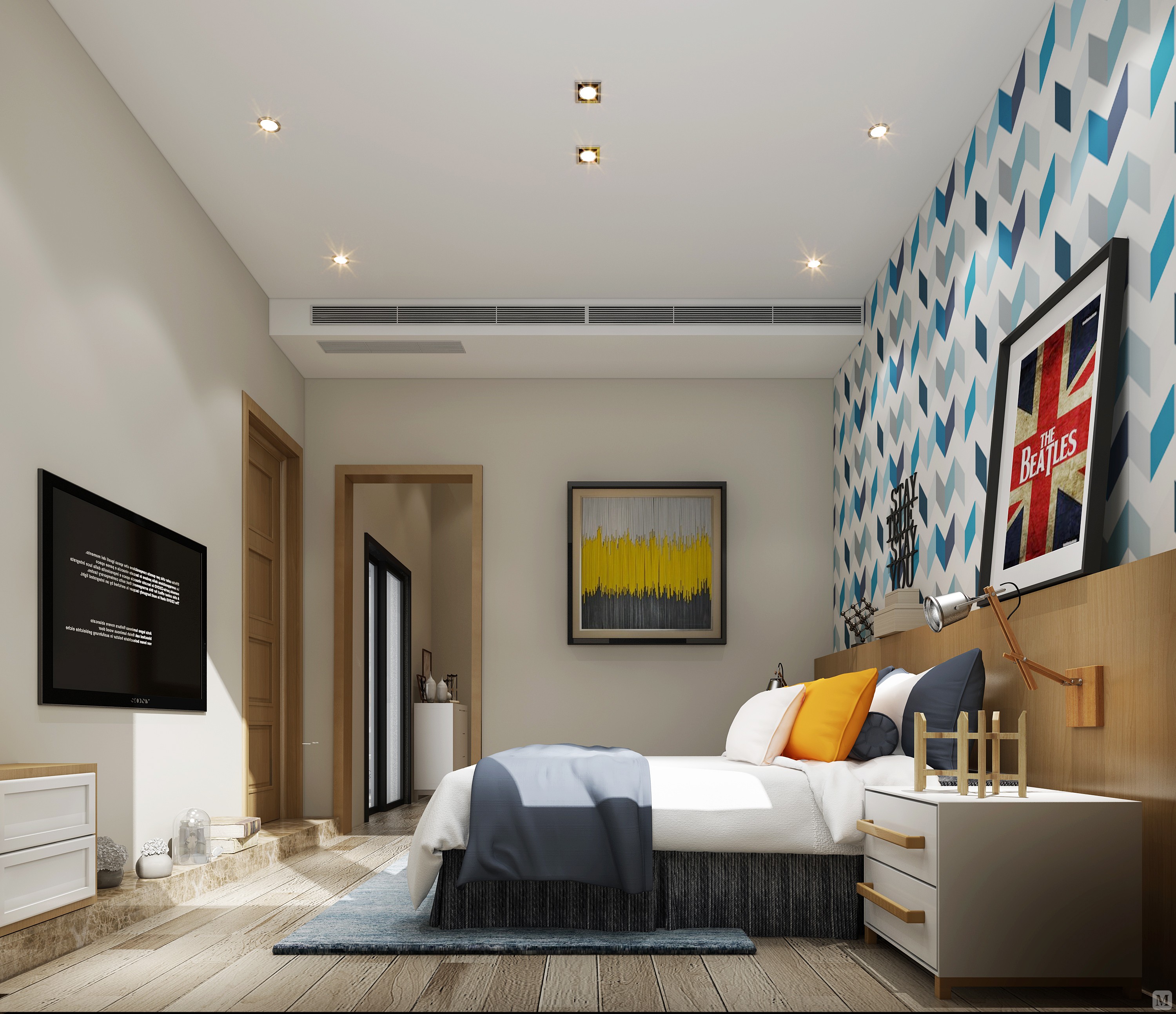 51.5万240㎡简欧别墅装修七星花园--案例作品-红星美凯龙家装效果图