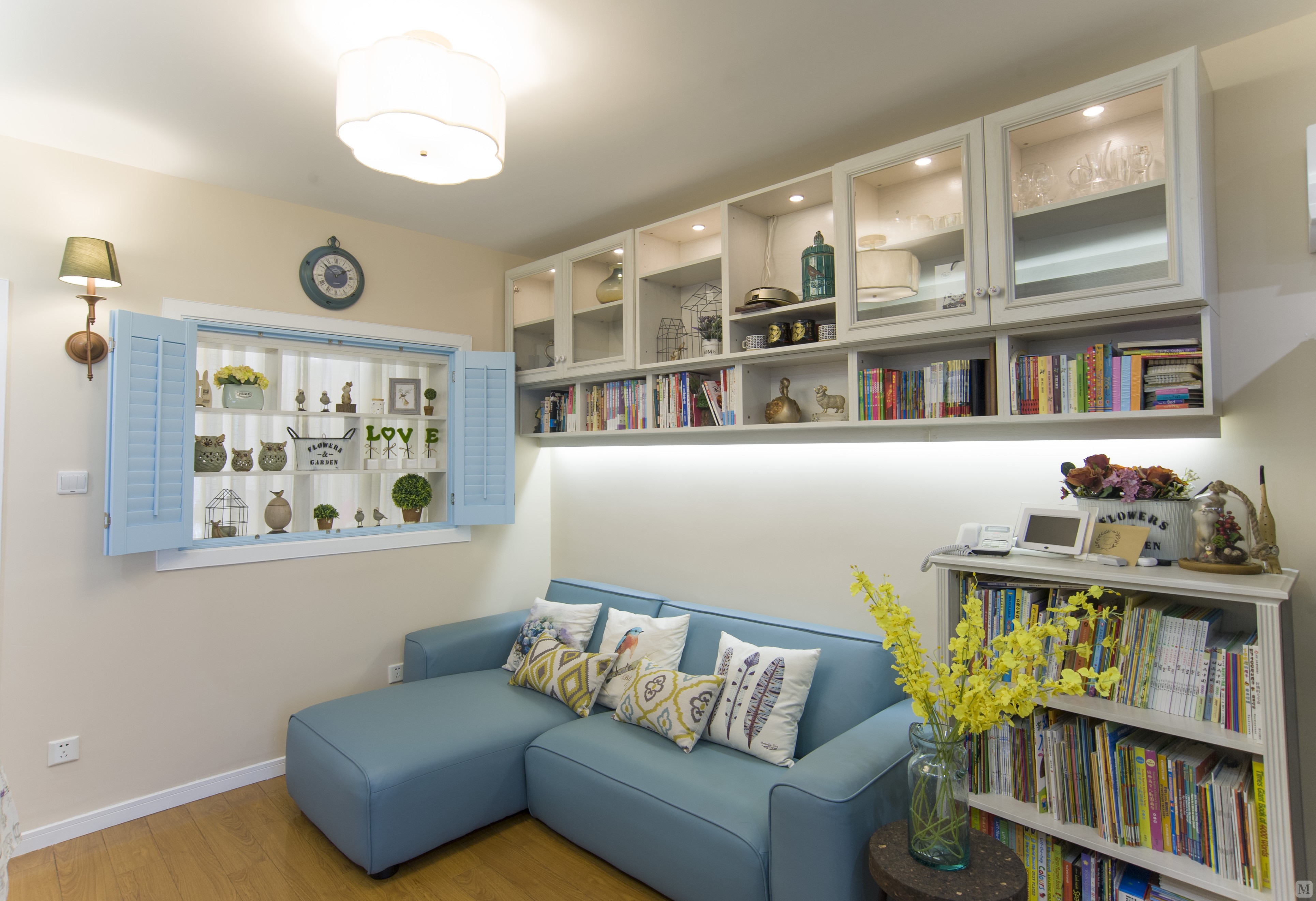 爱生活的妈妈,家里的生活气息感非常浓烈,刚装修完的房子立马被妈妈