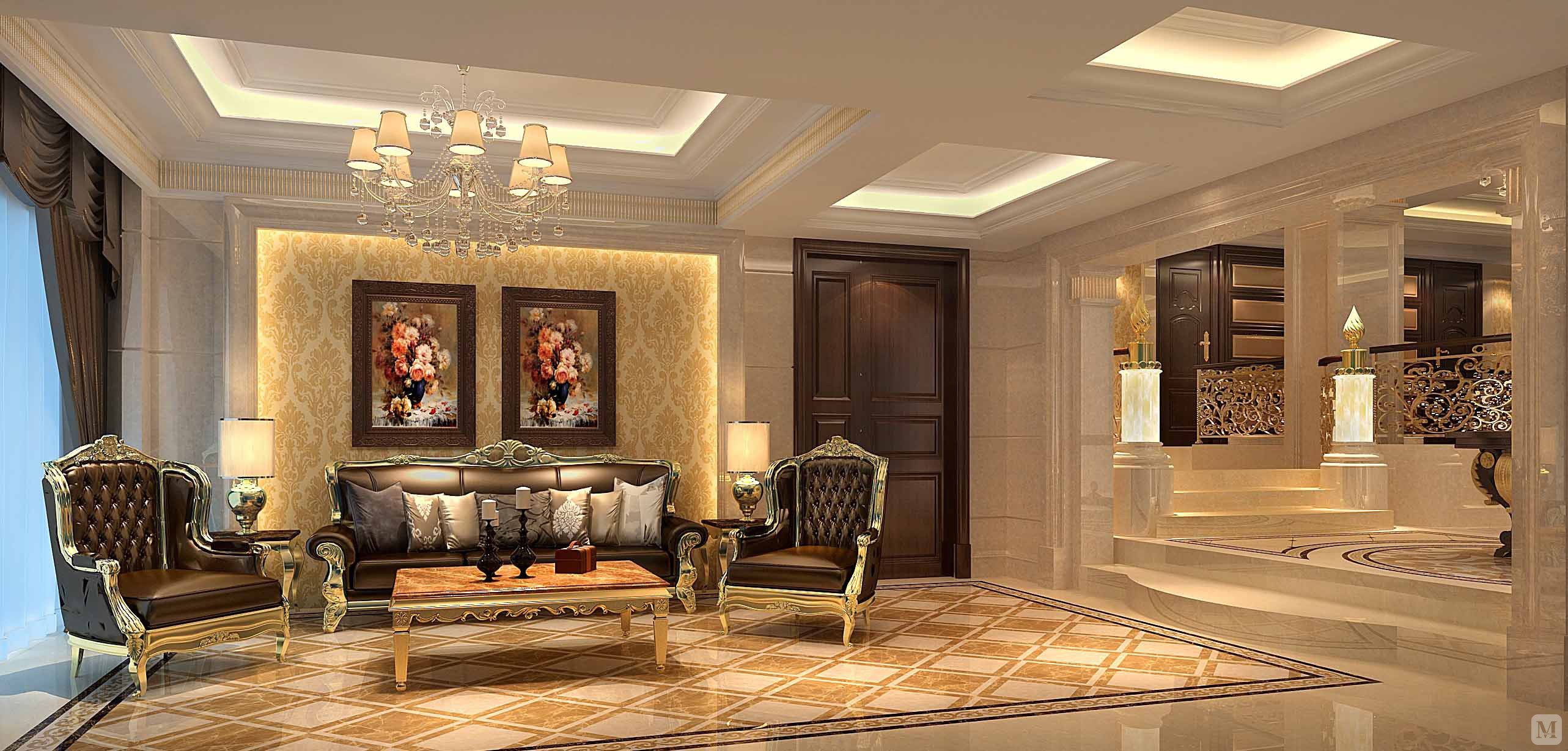 214.5万1000㎡简欧复式装修泉州雍景台别墅区