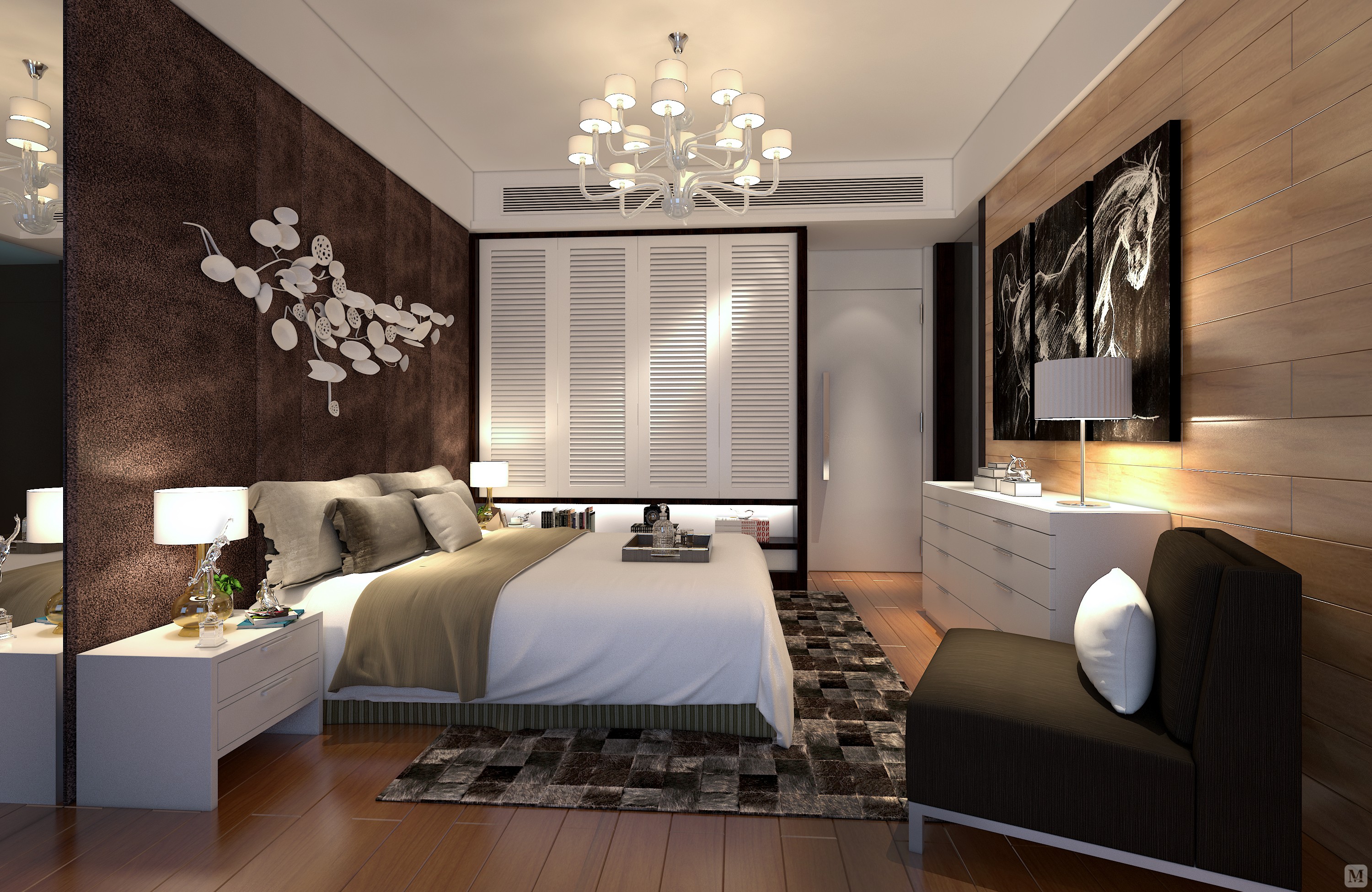 简约儿童房吊顶装修效果图