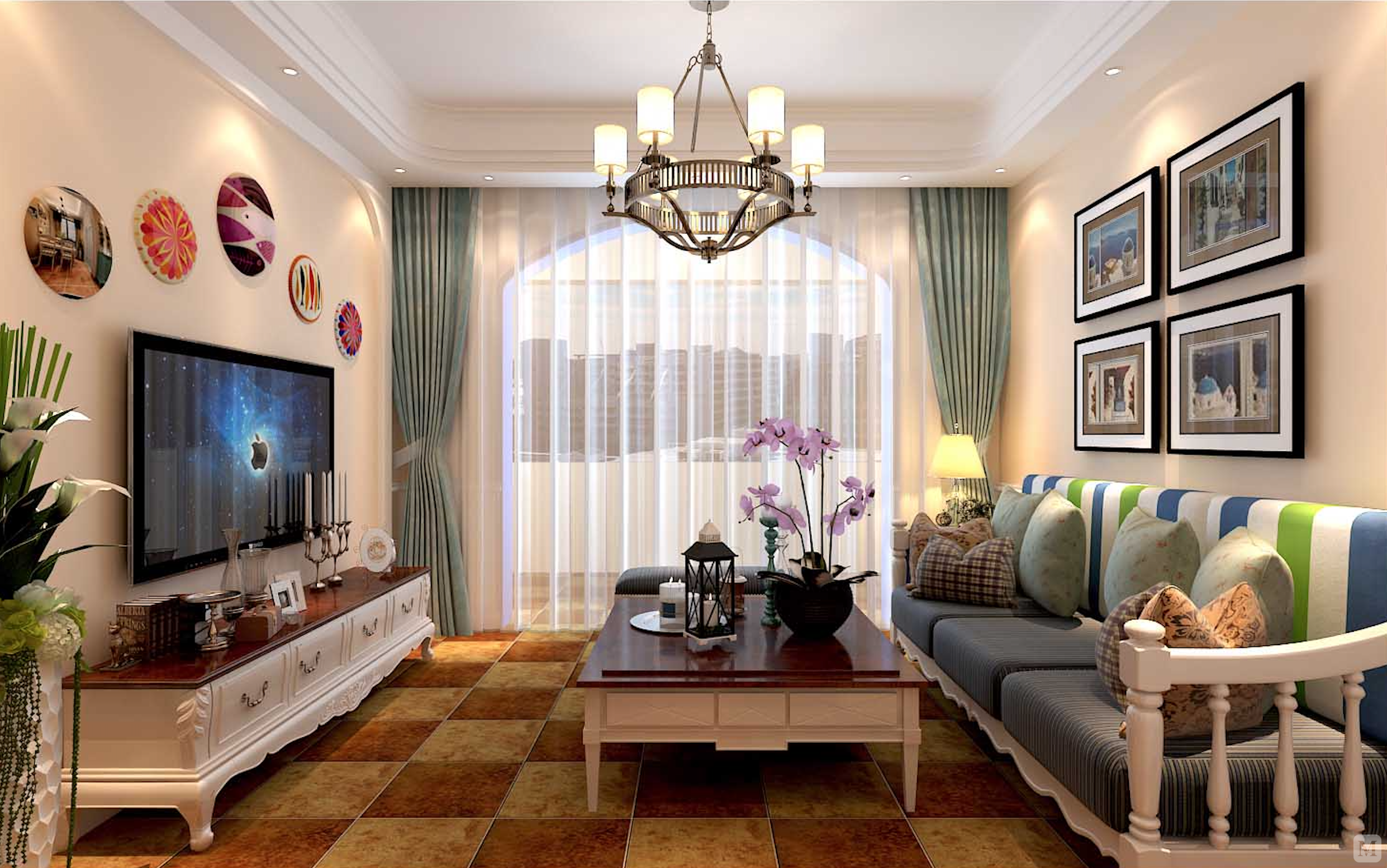 地中海是世界最大的陆间海,位于南欧,北非,西南亚之间.