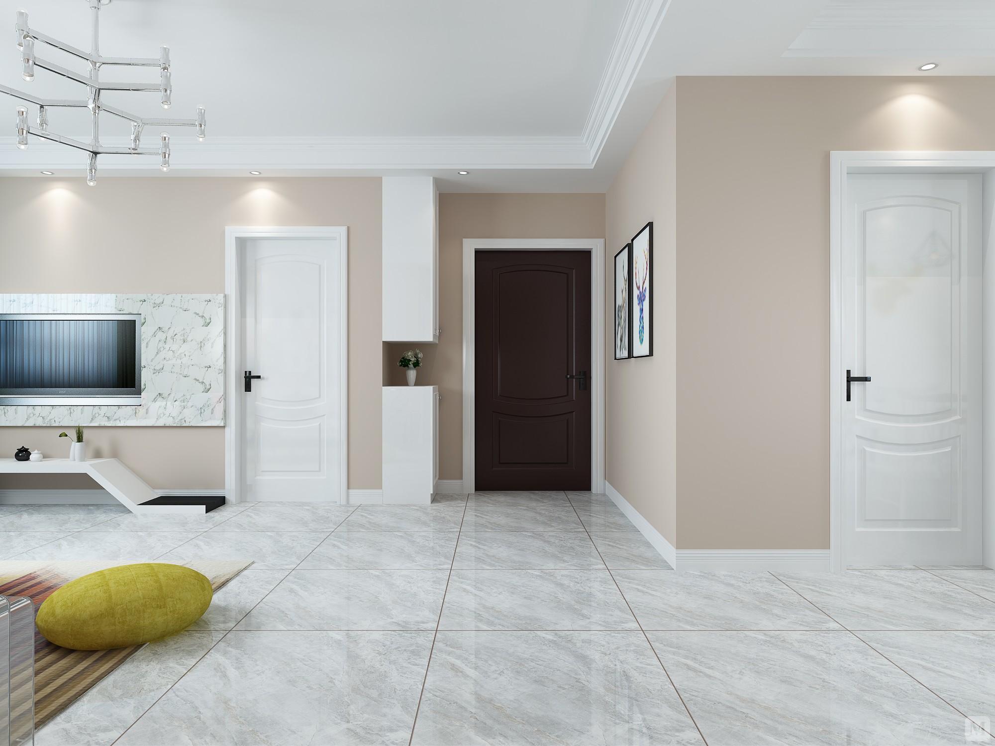 淡雅!-红星美凯龙家装效果图