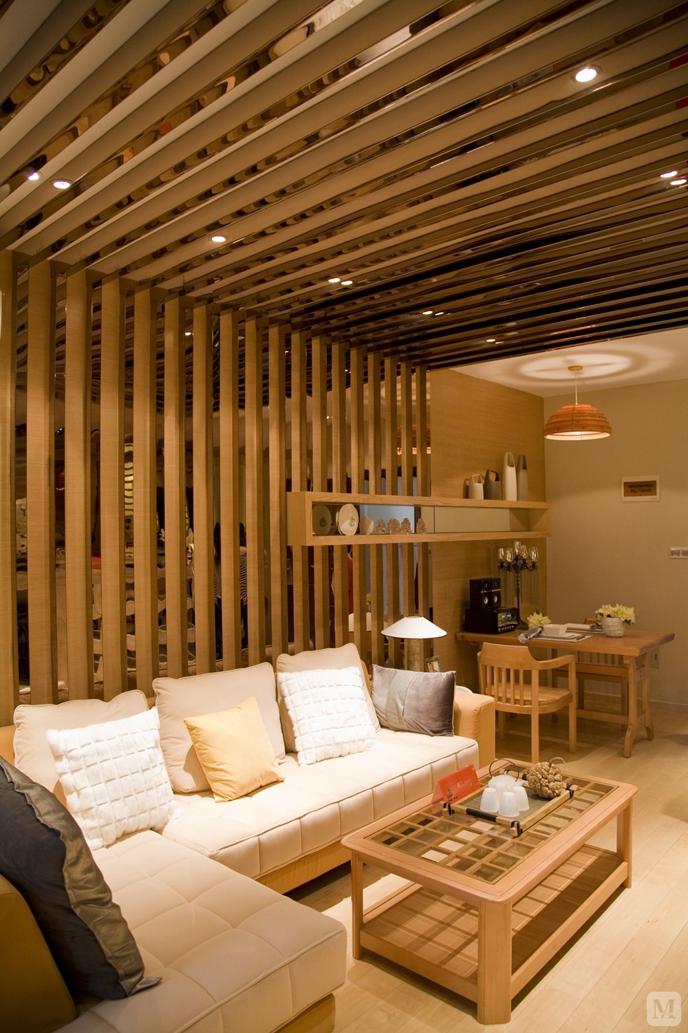 9万110㎡简约二房装修盛世豪庭自然简约