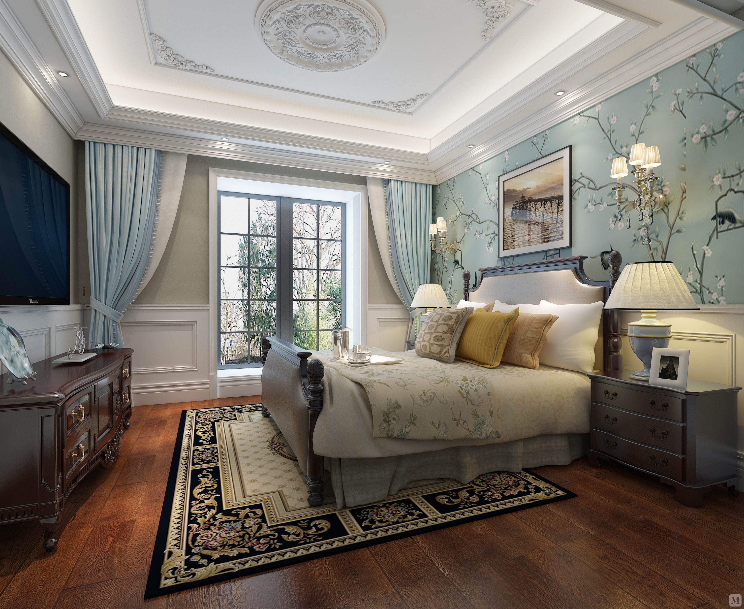 7万325㎡混搭别墅装修圣堡别墅个性混搭