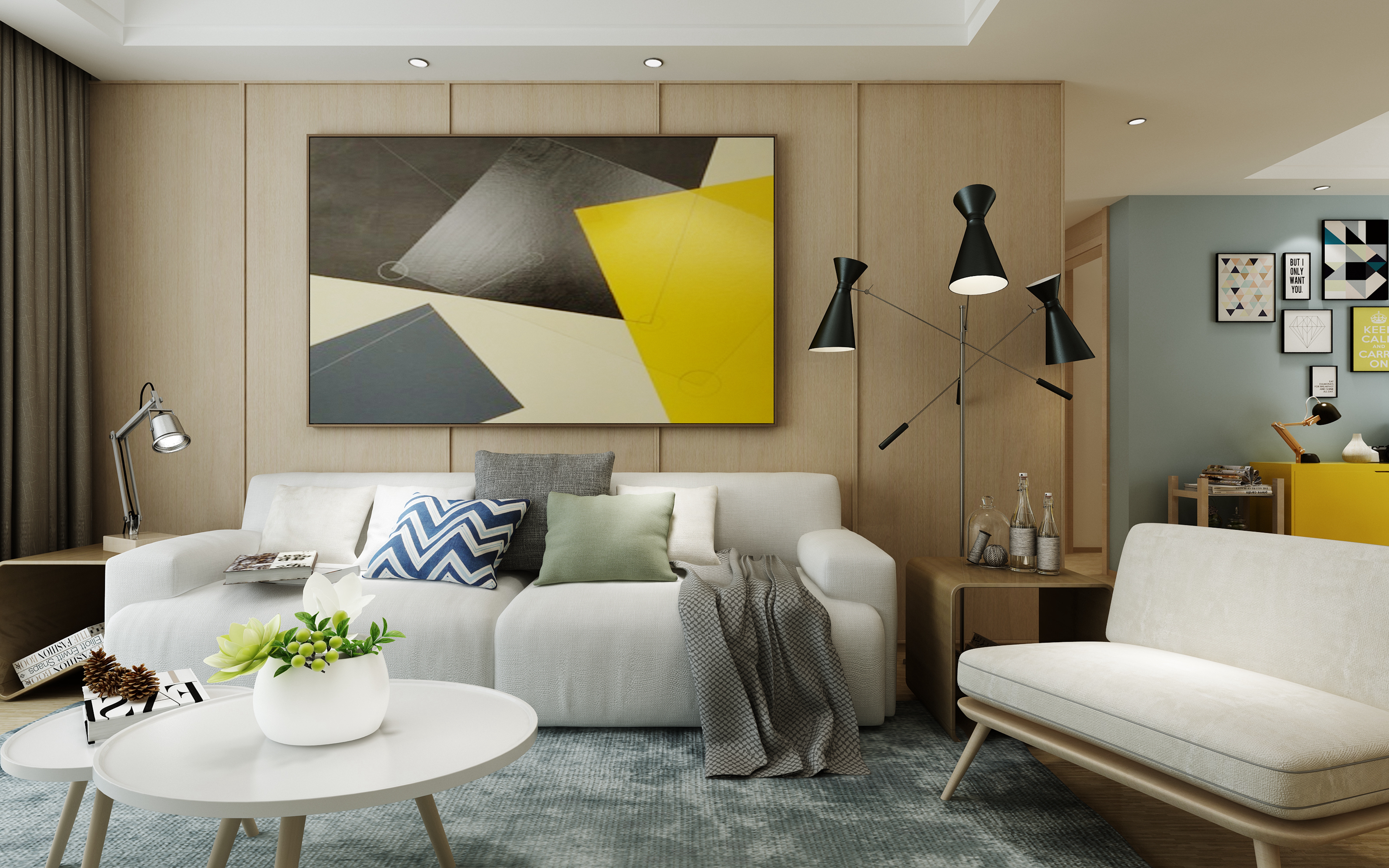 沉稳时尚简约空间