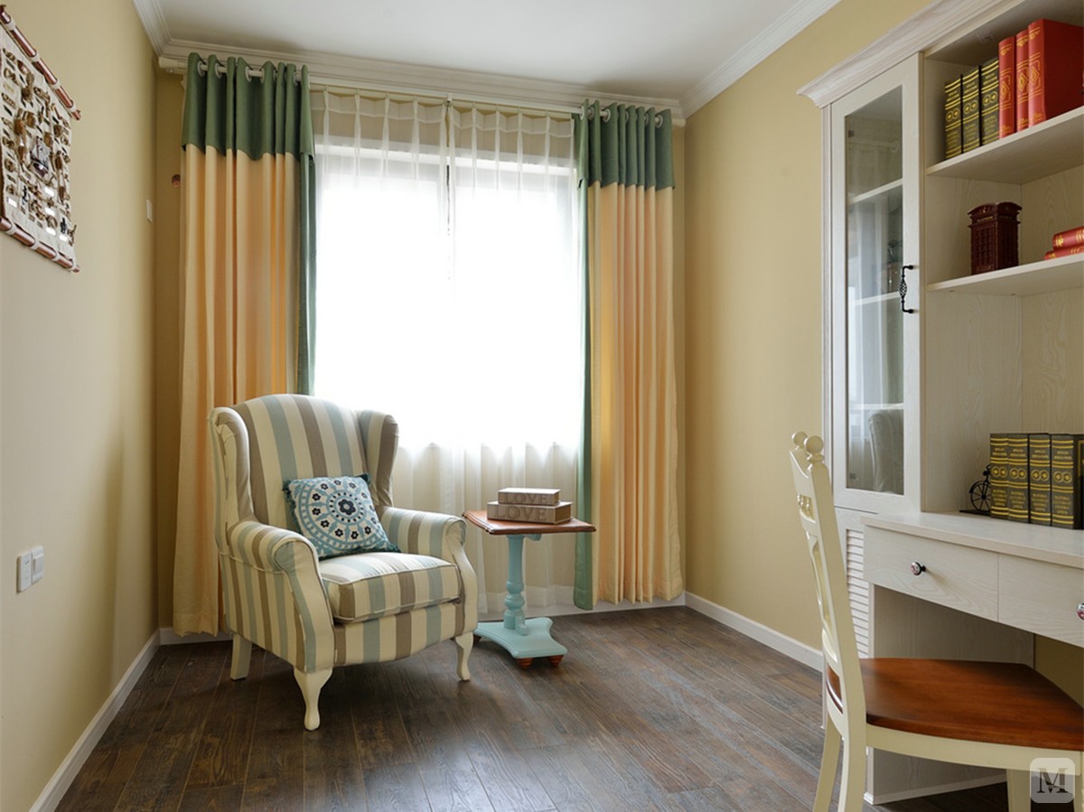 简约书房吊顶装修效果图