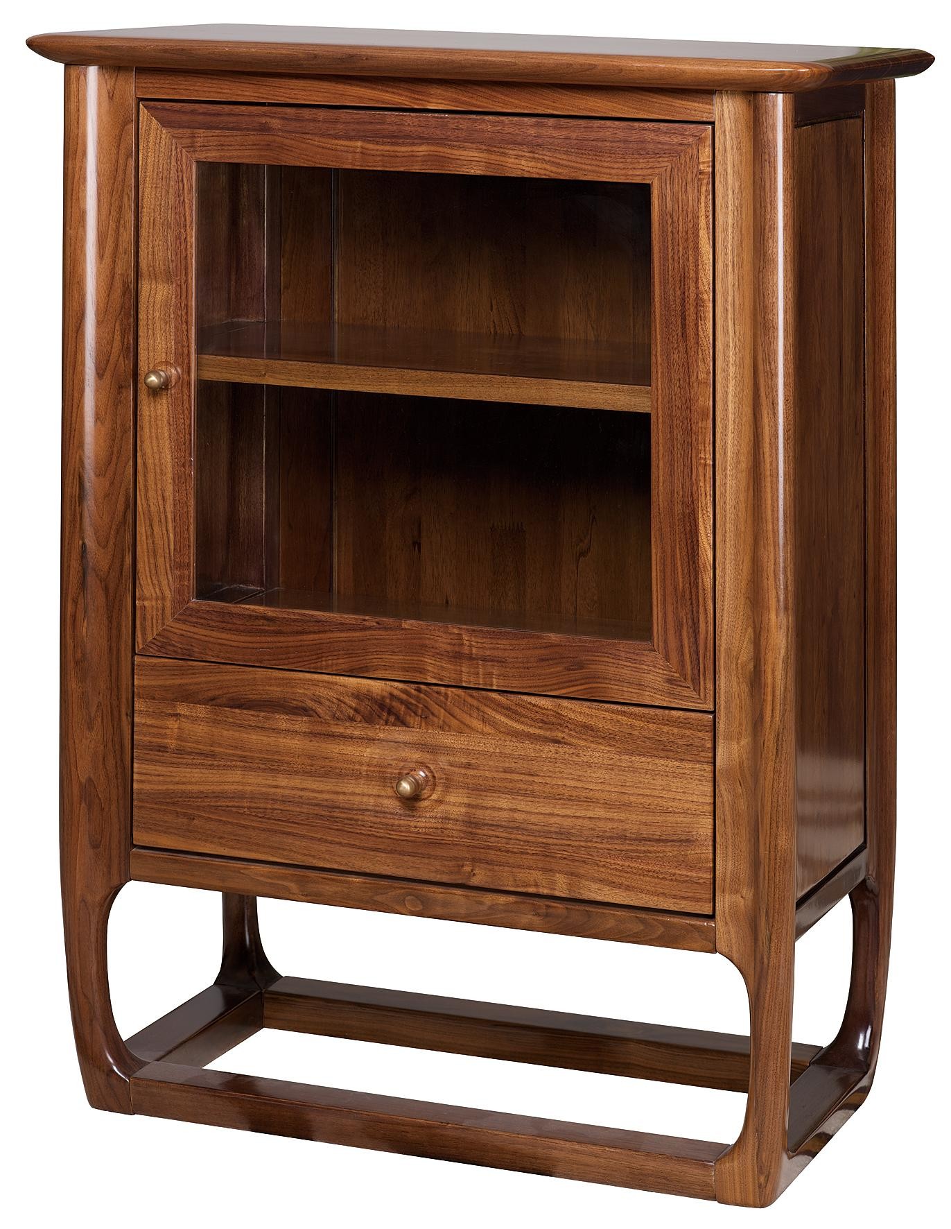 柏森 厅柜 柏森 北欧实木厅柜组合