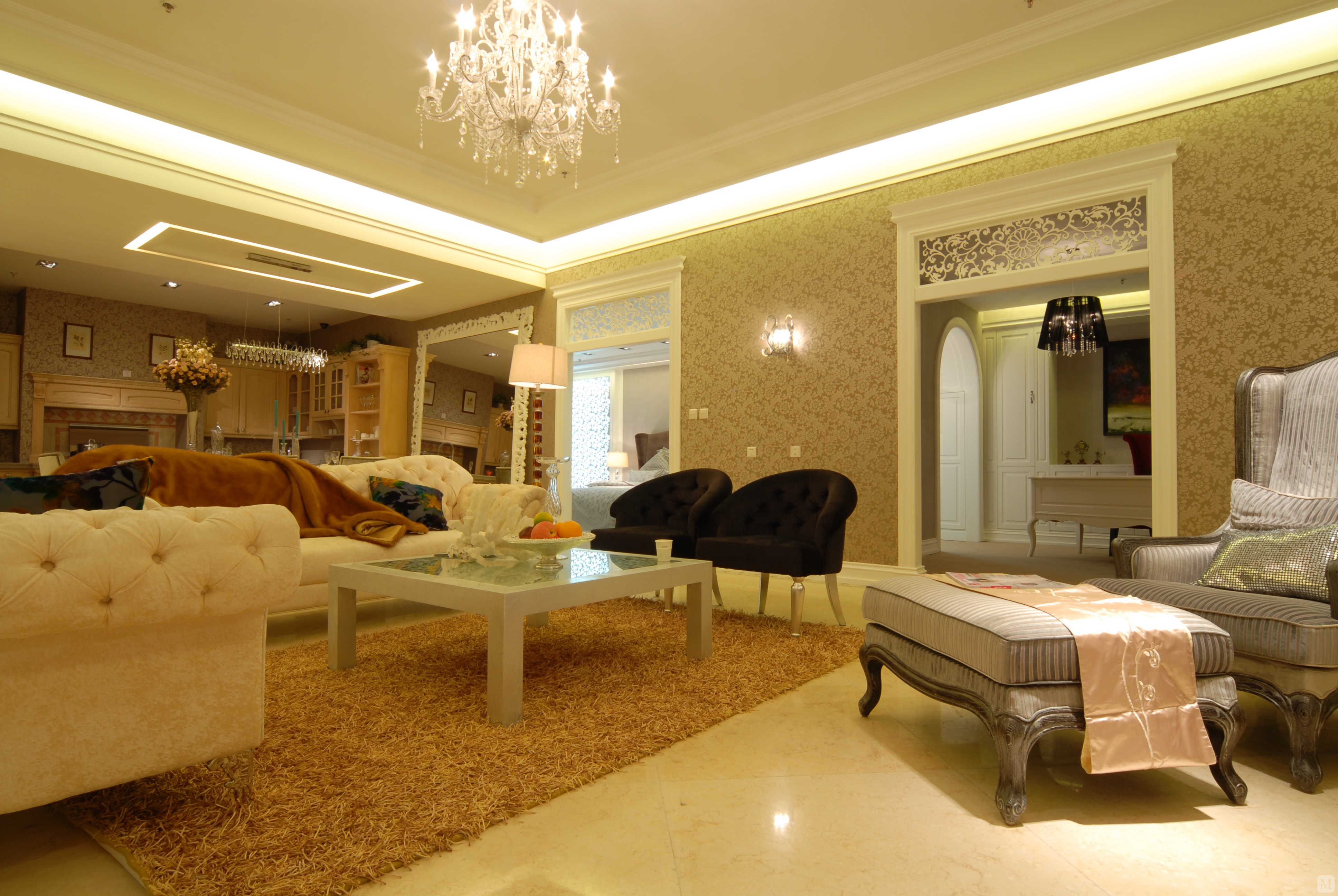 现代简约风格的居室重视个性和创造性的表现,即不主张追求高档豪华,而