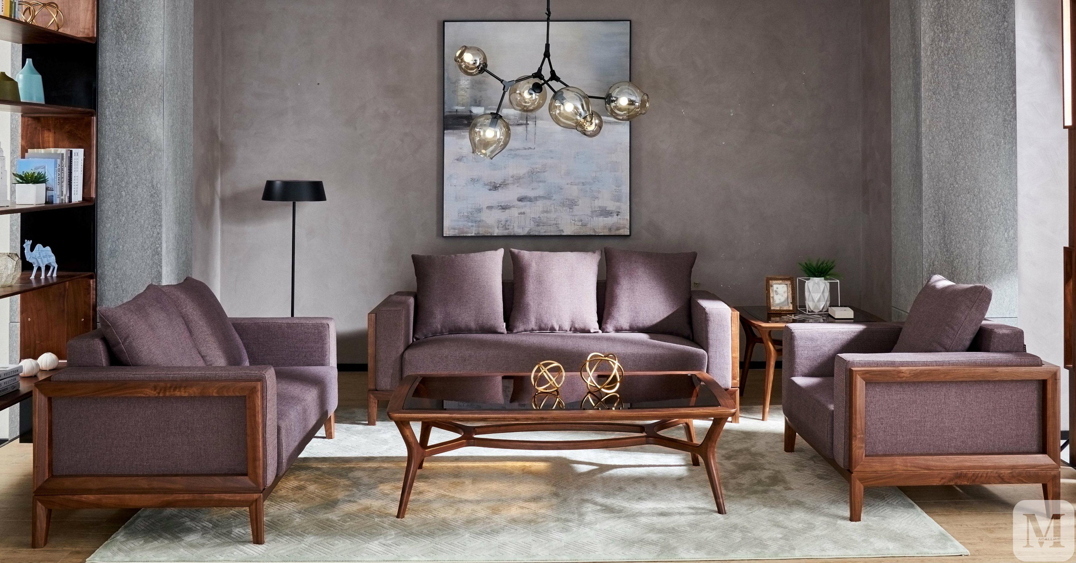 莫霞双人位沙发致简1609