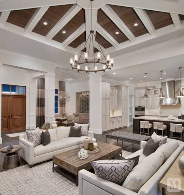 客厅用复杂的吊顶真的过时了吗?这些天花板装饰你真心拒绝不了(上)