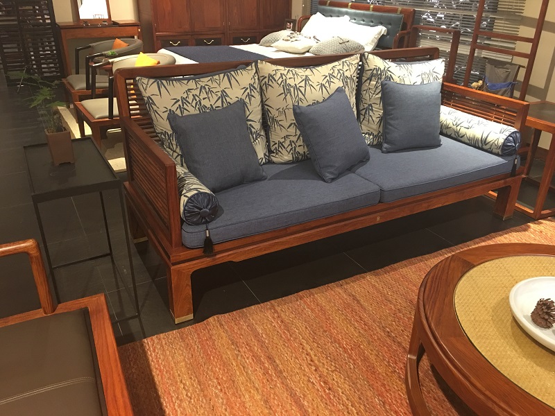 阅梨刺猬紫檀pterocarpuserinaceus小圈三人位沙发s1301c