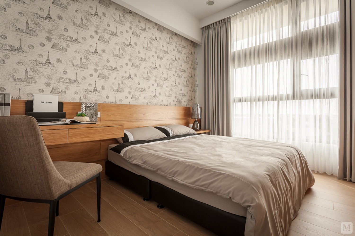 简约卧室吊顶装修效果图