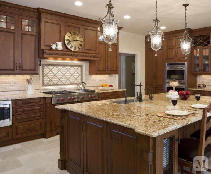 整体厨房效果图——厨房灶台