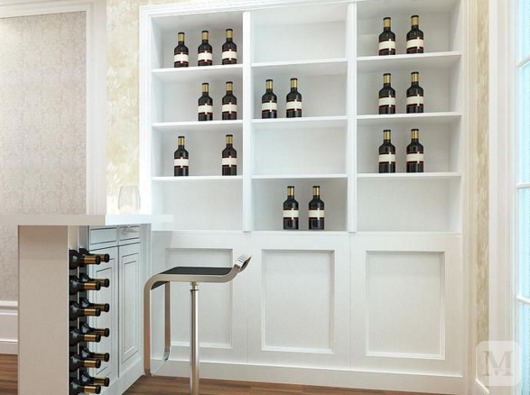 家装酒柜有哪些款式 效果图大全2019款