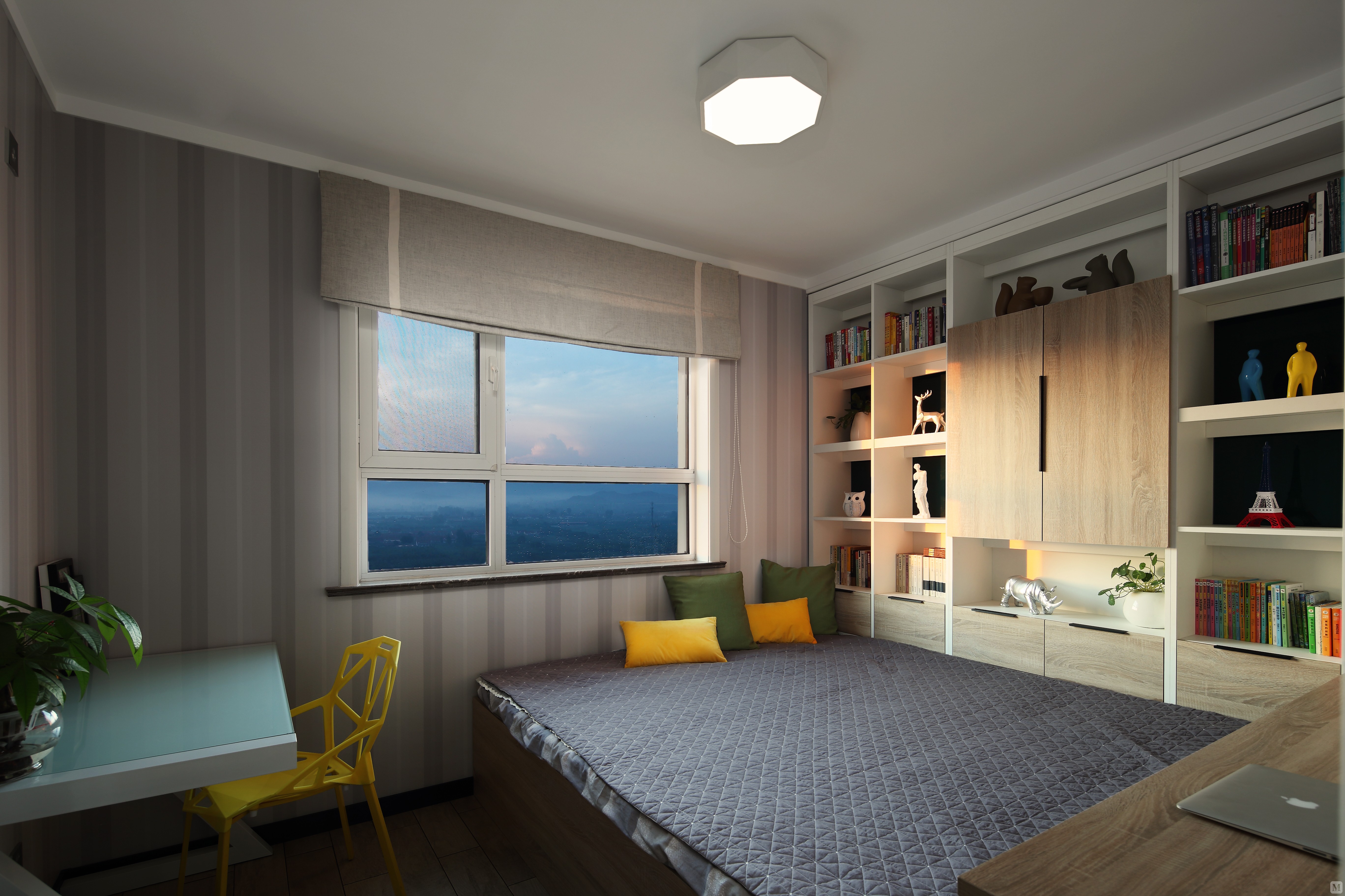 27.0万149㎡简约三房装修中基礼域149平简约三室-红星美凯龙家装效果