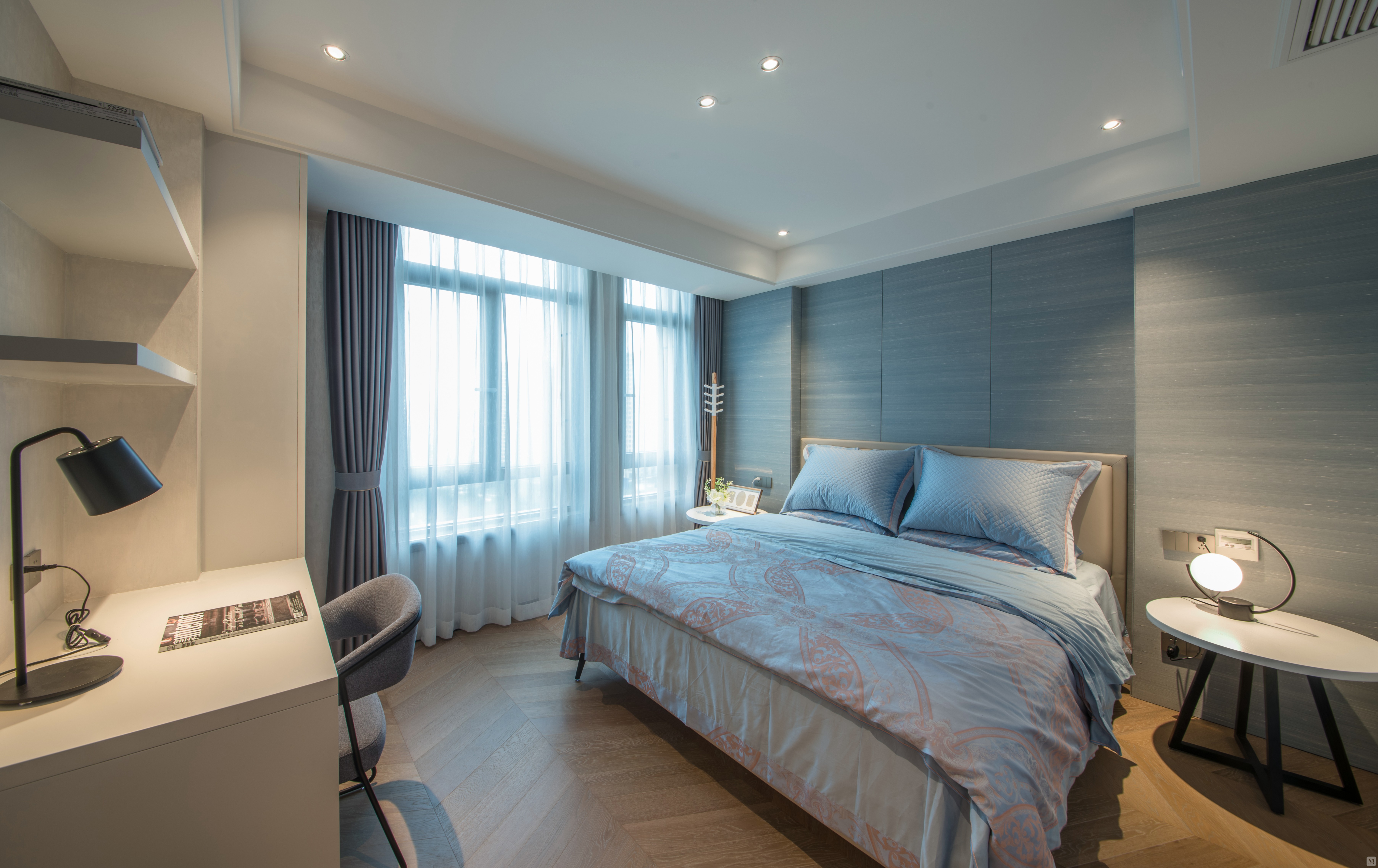 4万140㎡简约三房装修现代都市生活风