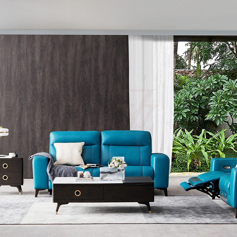 左右 三件套皮沙发 情景客厅 zy2385-d