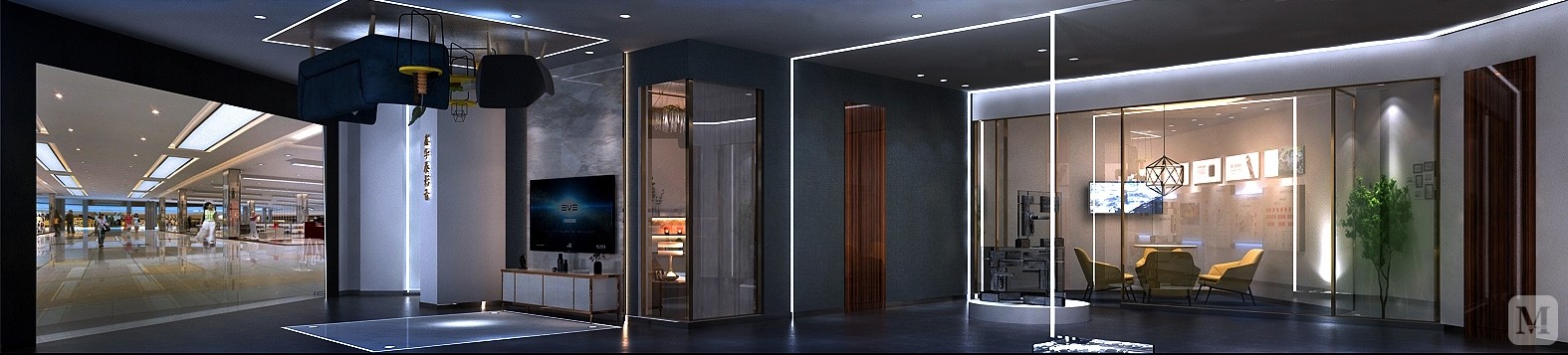 0万149㎡简约装修智能家居体验馆-红星美凯龙家装效果图