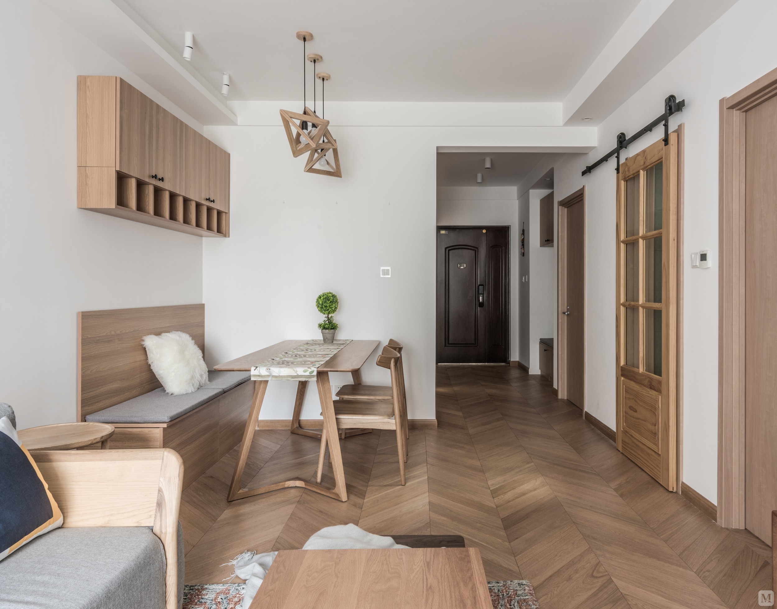 8万85㎡日式二房装修日光森林