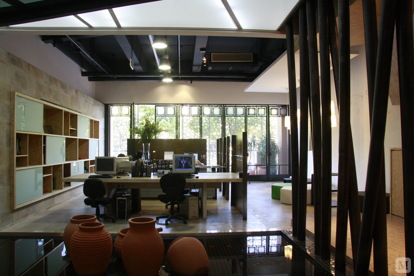 108.0万595㎡简约装修金融公司办公室-红星美凯龙家装效果图